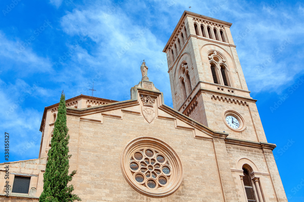 Fototapeta premium Catholic church Concepcio i Sant Magi in Palma de Mallorca , Spain 