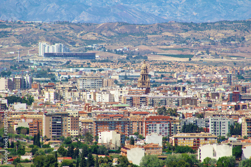 Panorámica de Murcia, España