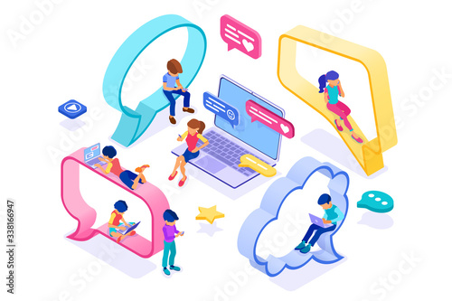 chat online dating friendship in social networks