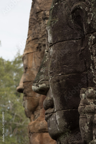 detail of Cambodia's Angkor wat temples © jmag.foto