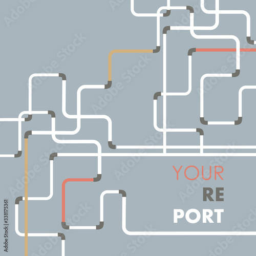 Pipe fitting vector set. Pipeline vector illustration. Gas pipe. Water pipe. Water pipe. Pipe system background