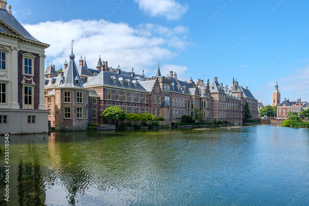Fototapeta premium Binnenhof - Parlament holenderski, Haga, Holandia