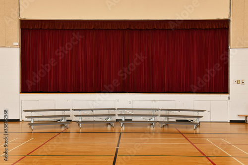 Empty School Stage