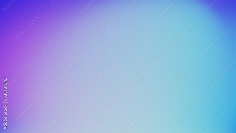 Obraz premium Abstract blue and purple background realistic 3D rendering