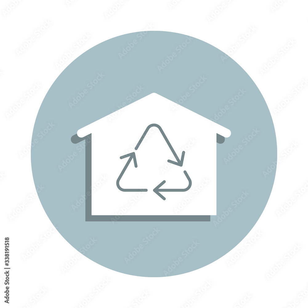 Processing badge icon. Simple glyph, flat vector of energy icons for ui and ux, website or mobile application Processing badge icon. Simple glyph, flat vector of energy icons for ui and ux, website or mobile application
