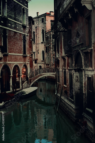 canal in Venice, Italy scenic view