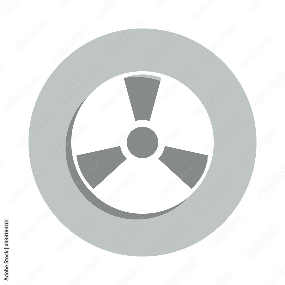 vinyl record badge icon. Simple glyph, flat vector of web icons for ui and ux, website or mobile application vinyl record badge icon. Simple glyph, flat vector of web icons for ui and ux, website or mobile application