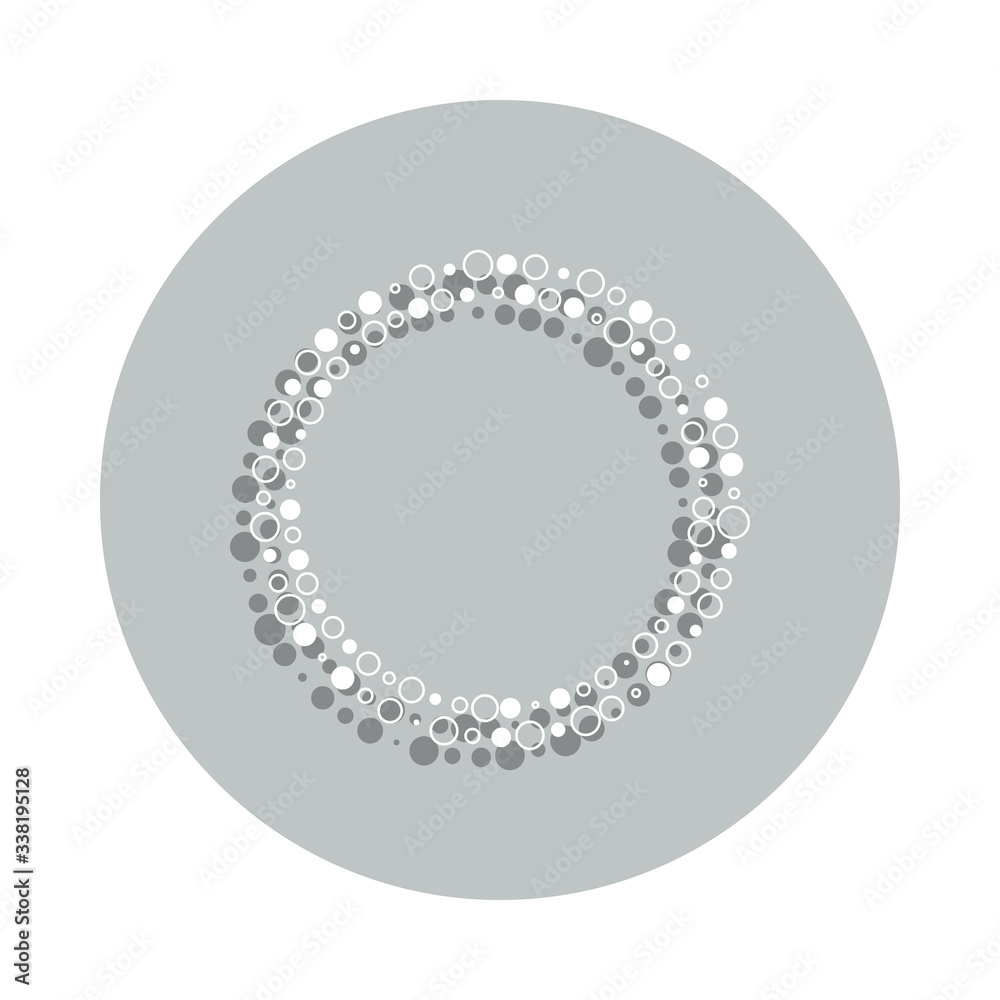 Particle round background, hand drawn in round badge icon. Simple glyph, flat vector of Background for text icons for ui and ux, website or mobile application Particle round background, hand drawn in round badge icon. Simple glyph, flat vector of Background for text icons for ui and ux, website or mobile application