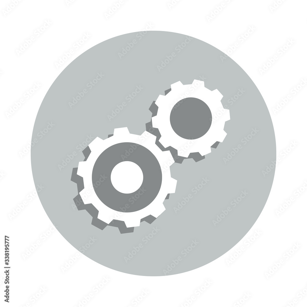 Gear, settings, business badge icon. Simple glyph, flat vector of business icons for ui and ux, website or mobile application Gear, settings, business badge icon. Simple glyph, flat vector of business icons for ui and ux, website or mobile application
