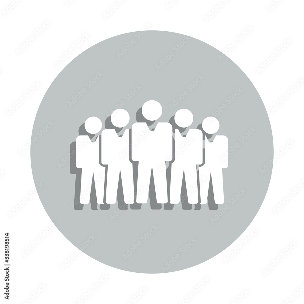 people, delegate badge icon. Simple glyph, flat vector of Business icons for ui and ux, website or mobile application people, delegate badge icon. Simple glyph, flat vector of Business icons for ui and ux, website or mobile application