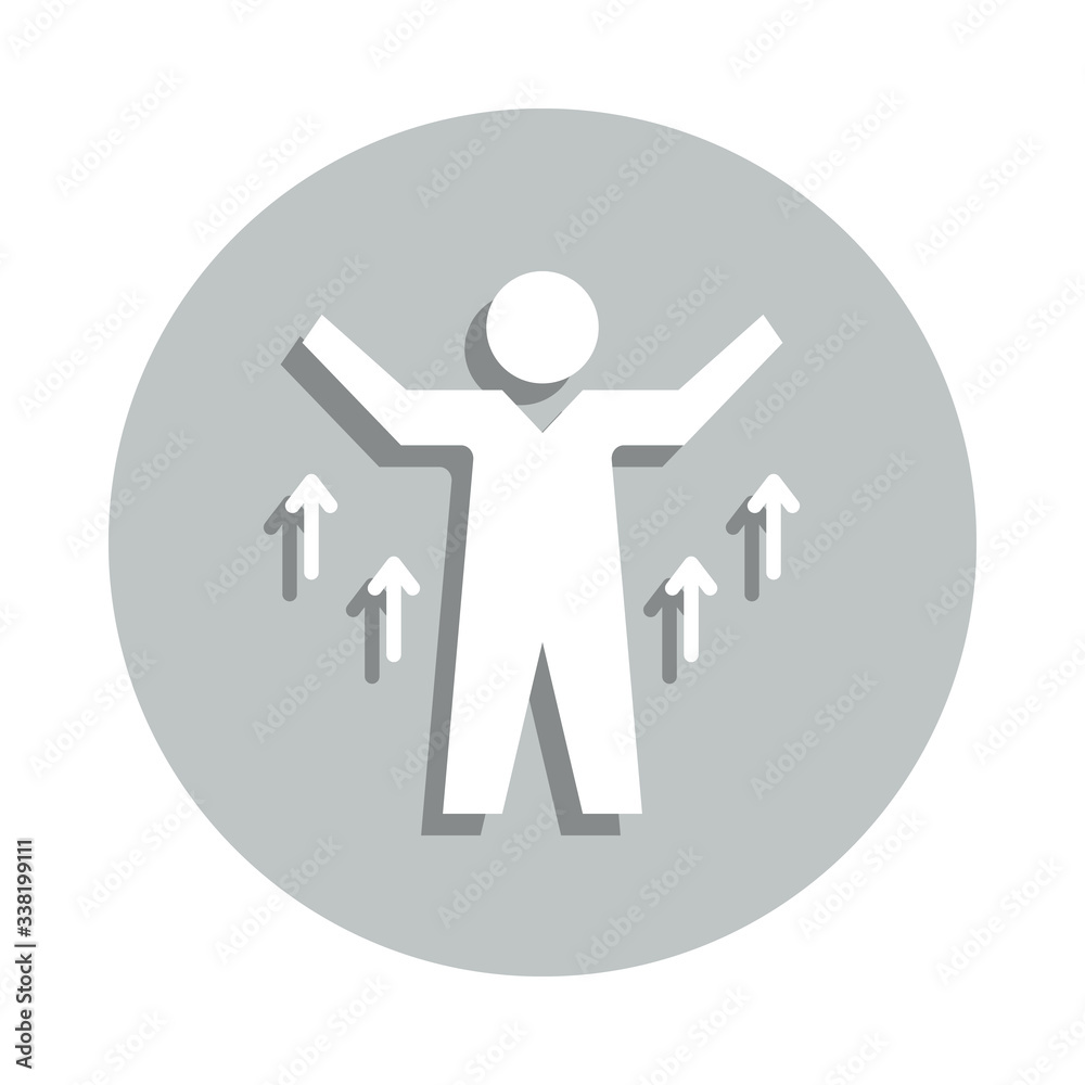 businessman, arrow, singularity badge icon. Simple glyph, flat vector of Business icons for ui and ux, website or mobile application businessman, arrow, singularity badge icon. Simple glyph, flat vector of Business icons for ui and ux, website or mobile application