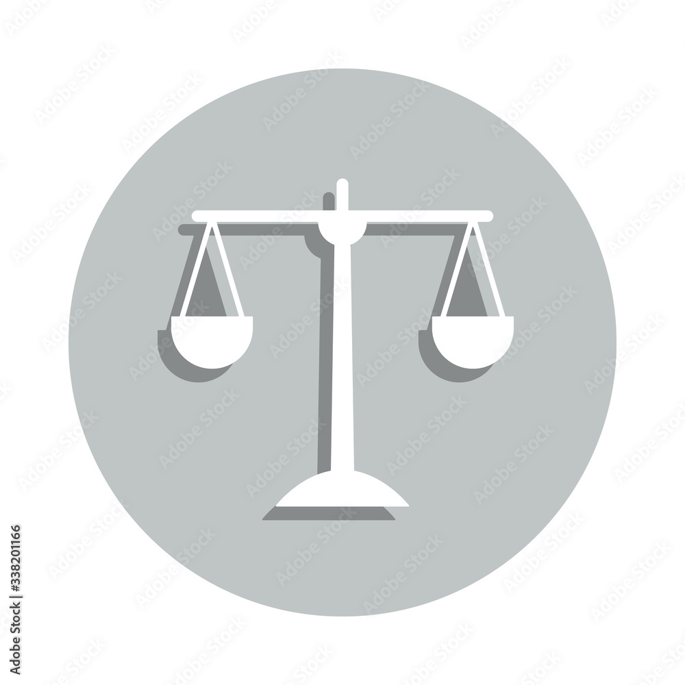 Libra, scaling badge icon. Simple glyph, flat vector of Business icons for ui and ux, website or mobile application Libra, scaling badge icon. Simple glyph, flat vector of Business icons for ui and ux, website or mobile application