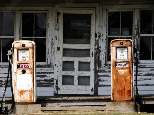 gas station