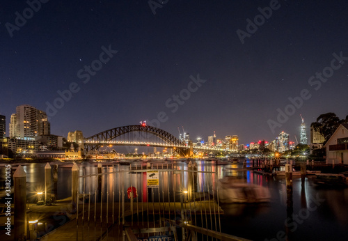 sydney cityscape at first light