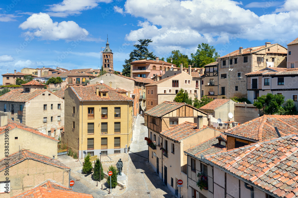 Segovia, Spain townscape