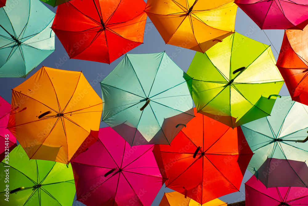 colorful umbrellas colorful umbrellas