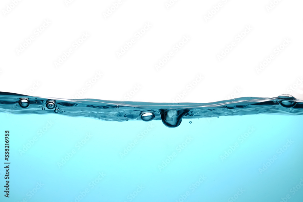 water splash isolated on white background. water splash isolated on white background.