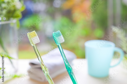 歯ブラシ 歯磨きイメージ