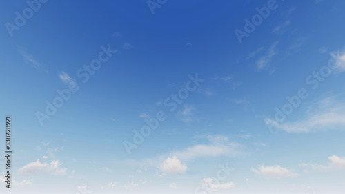 Cloudy blue sky abstract background, blue sky background with tiny clouds © teerawit