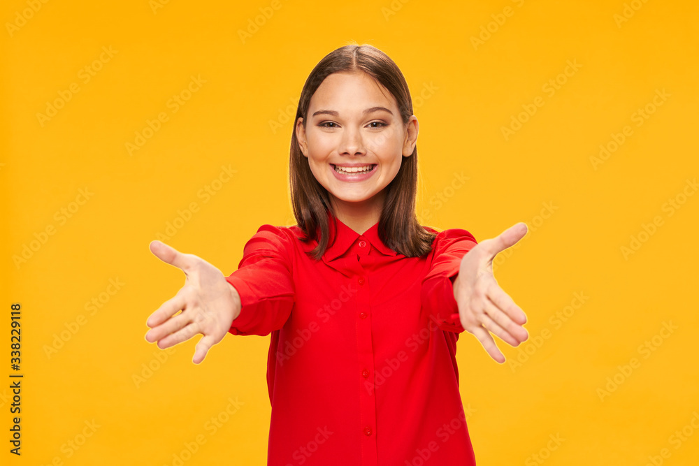woman showing ok sign woman showing ok sign