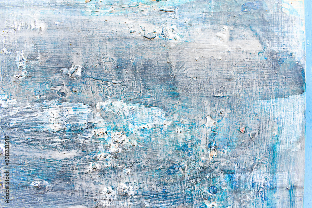Obraz premium Abstract art, colorful oil paintings on canvas are beautiful, modern art Contemporary art. 