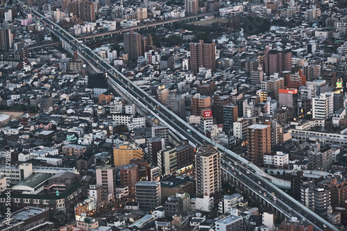 Photography aerial view of city