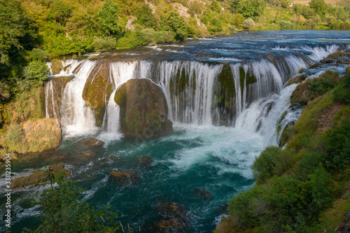   trbacki buk waterfall on the Una River