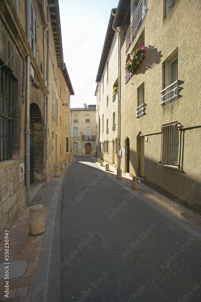 Side street in Avignon, France