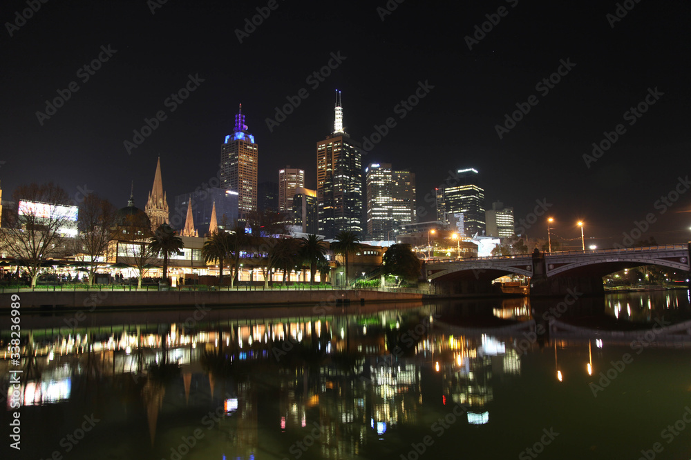 Melbourne CBD Nightscape