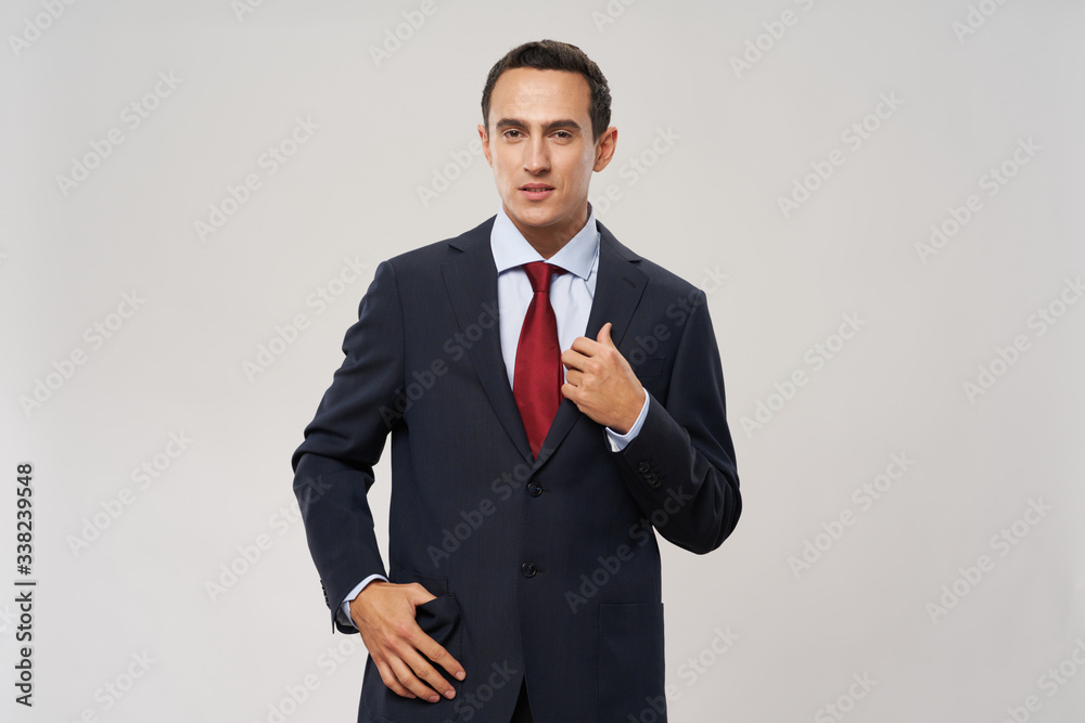 portrait of a young businessman portrait of a young businessman