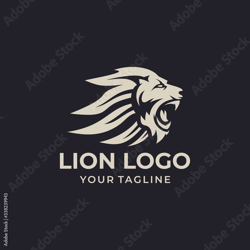 Lion logo Design vector template Illustration