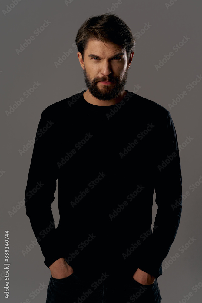 portrait of a handsome young man portrait of a handsome young man