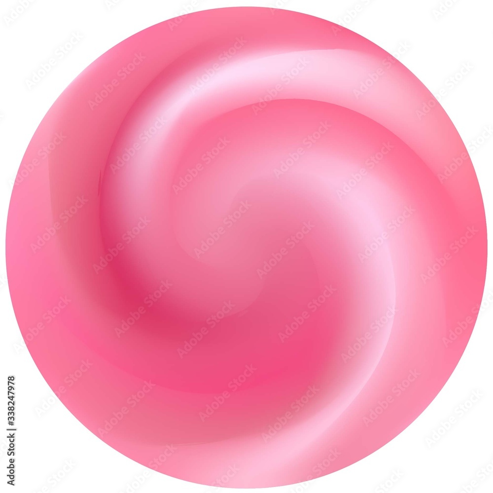 Modern round smooth background. Modern round smooth background.
