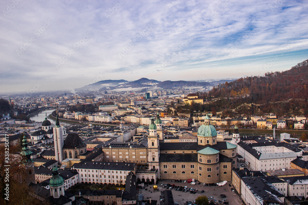 Standing on a small hill, Salzburg , Austria