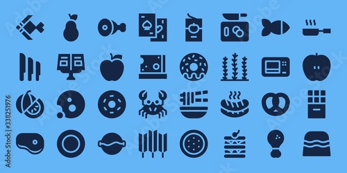 eat icon set