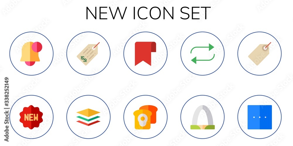 new icon set new icon set