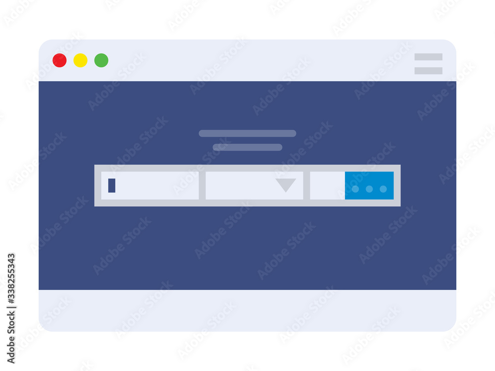 Internet page in flat icon concept. Modern browser window design. Vector illustration pixel perfect are created on pixel grid 64 x 64 pixel. Internet page in flat icon concept. Modern browser window design. Vector illustration pixel perfect are created on pixel grid 64 x 64 pixel.