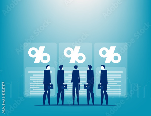 Business plans investment. Business strategy and investor. Choice