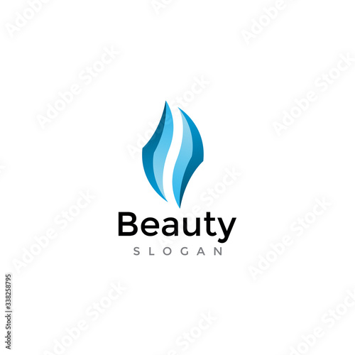 Fototapeta Naklejka Na Ścianę i Meble -  beauty, spa, salon logo. modern icon, symbol illustration vector