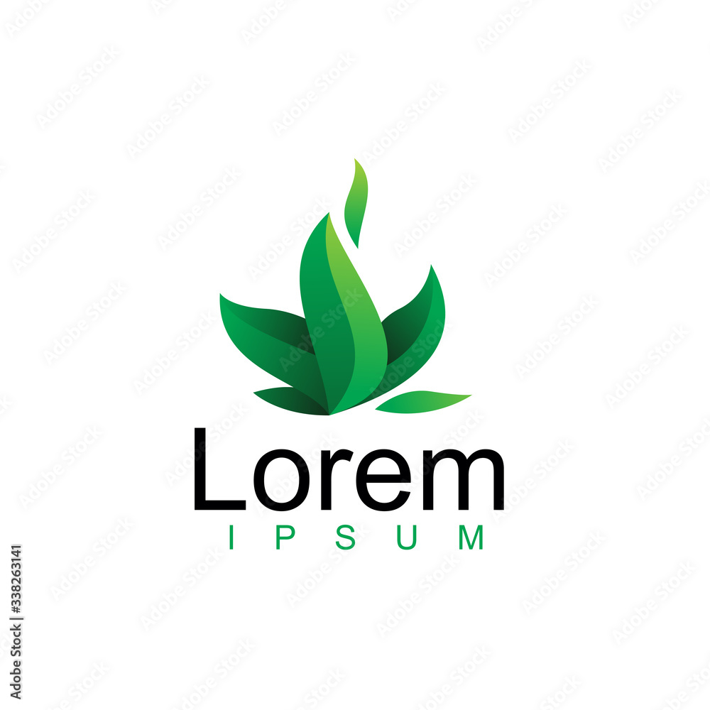 eco, green, leaf logo design. modern icon, template vector eco, green, leaf logo design. modern icon, template vector