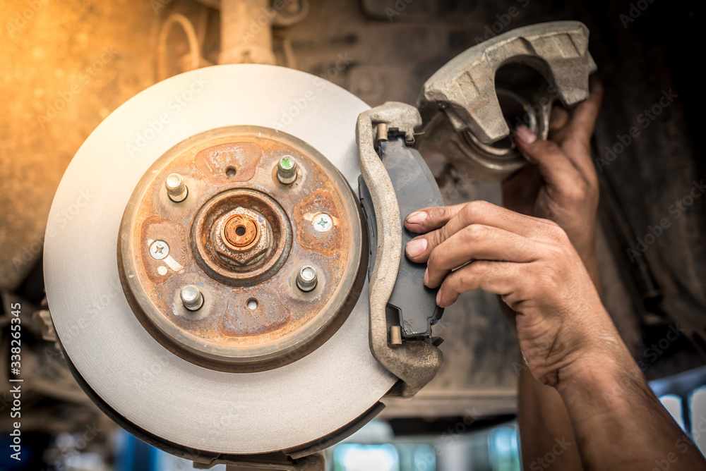 Brake repair or inspections of brake systems and the replacement of new