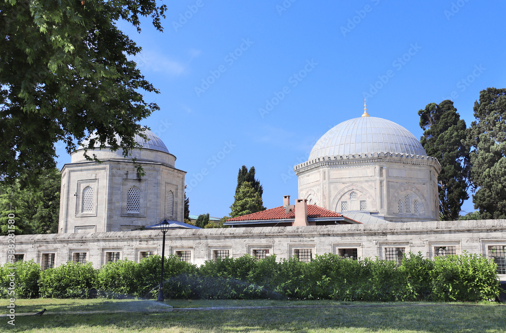 Mausoleums of Suleiman the Magnificent (Great Suleiman), Istanbul, Turkey