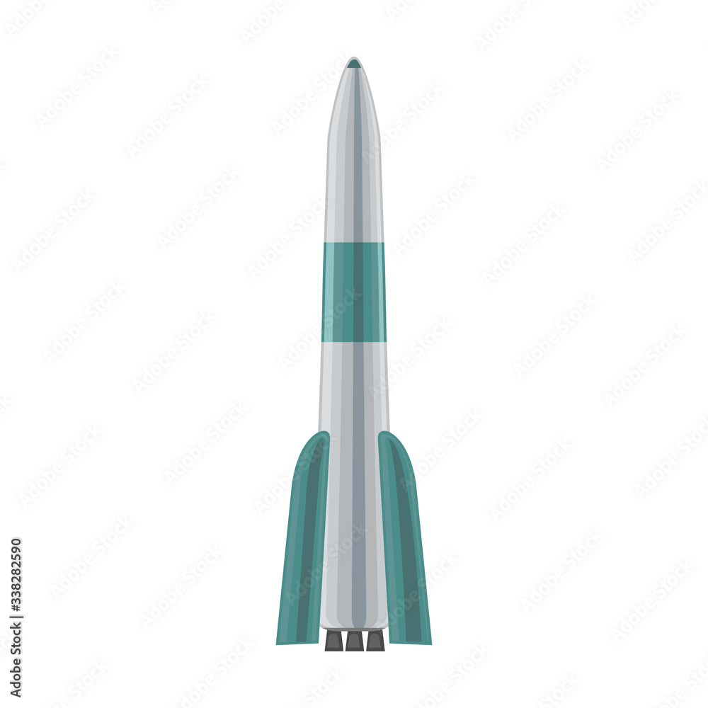 Space rocket vector icon.Cartoon vector icon isolated on white background space rocket. Space rocket vector icon.Cartoon vector icon isolated on white background space rocket.