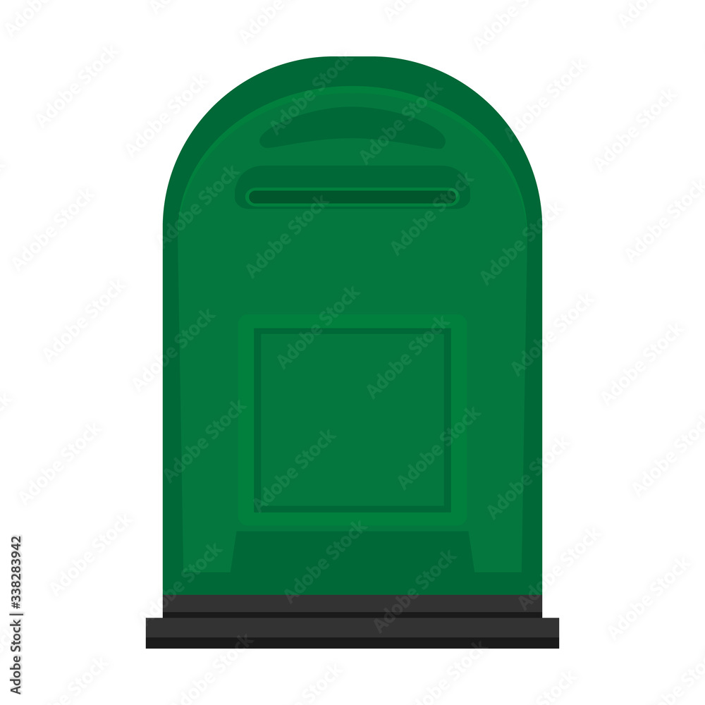 Mailbox vector icon.Cartoon vector icon isolated on white background mailbox. Mailbox vector icon.Cartoon vector icon isolated on white background mailbox.