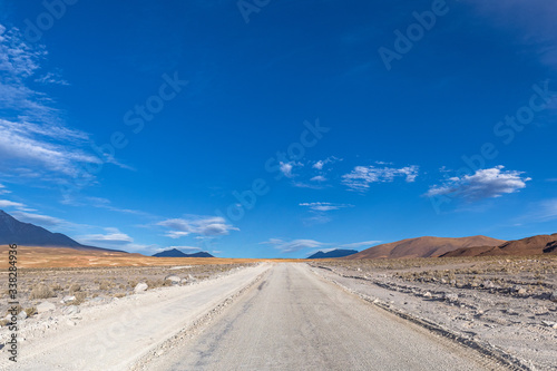 Unterwegs mit dem Auto in Chile.