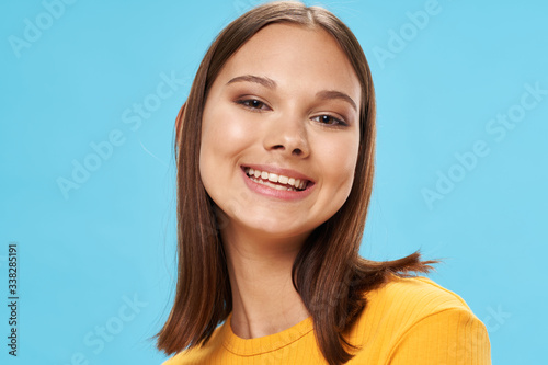 portrait of a young woman