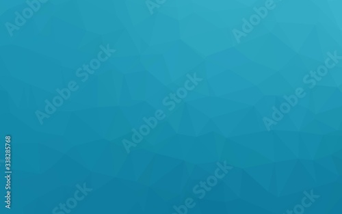 Light BLUE vector blurry triangle pattern. Modern geometrical abstract illustration with gradient. Textured pattern for background.