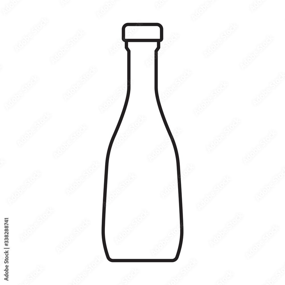 Ketchup vector icon.Outline vector icon isolated on white background ketchup. Ketchup vector icon.Outline vector icon isolated on white background ketchup.