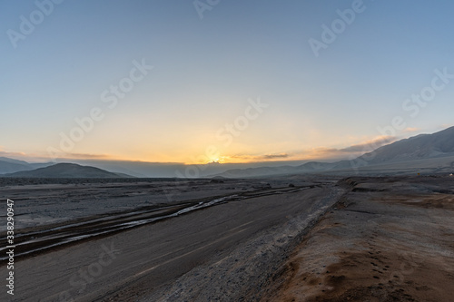 Unterwegs mit dem Auto in Chile.