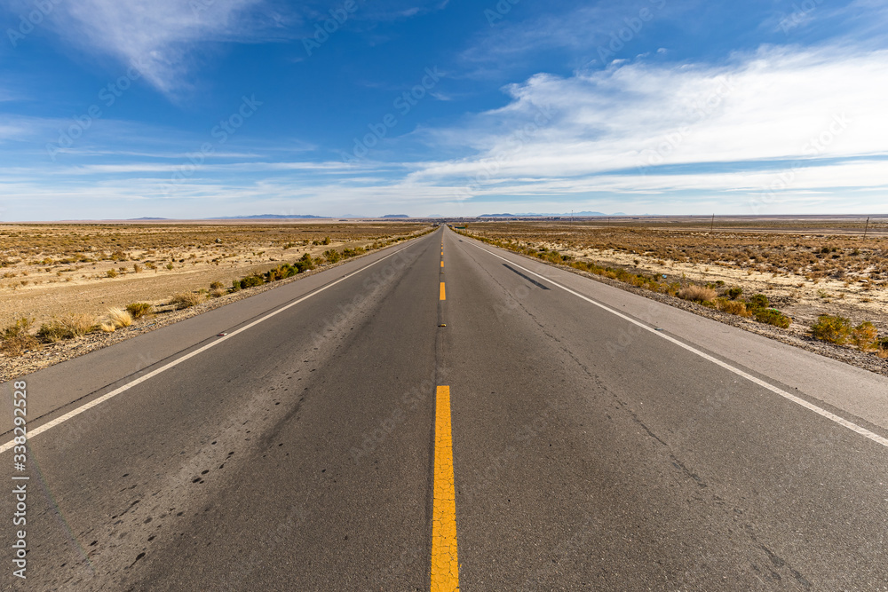 Unterwegs mit dem Auto in Chile.